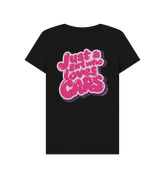 Black Printed T-shirt Back