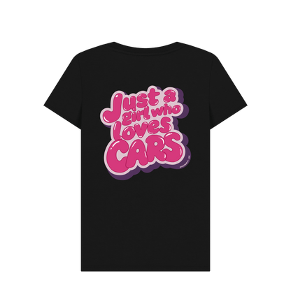 Black Printed T-shirt Back