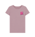 Mauve Printed T-shirt Front