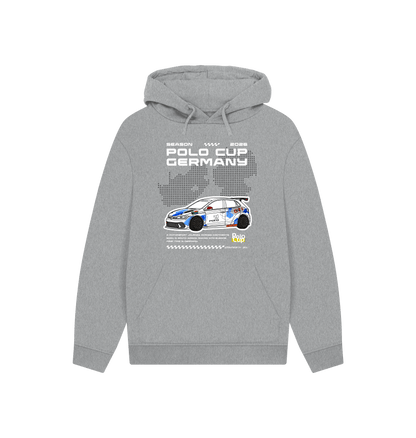 Athletic Grey Printed Hoody Front