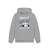 Athletic Grey Printed Hoody Front
