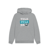 Athletic Grey Printed Hoody