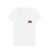 White Printed T-shirt Front