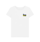 White Printed T-shirt Front
