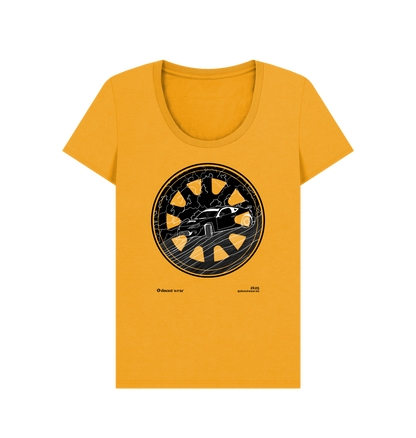 Mustard Printed T-shirt