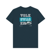 Denim Blue Printed T-shirt