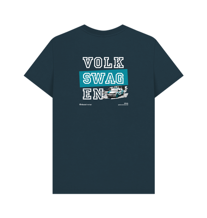 Denim Blue Printed T-shirt