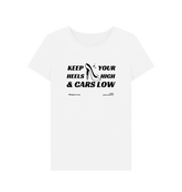 White Printed T-shirt Front