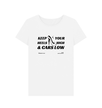 White Printed T-shirt Front