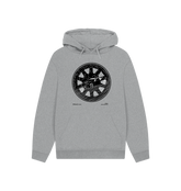 Athletic Grey Printed Hoody