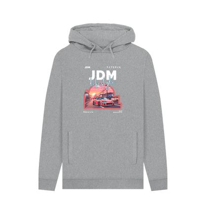 Light Heather Printed Hoody Front