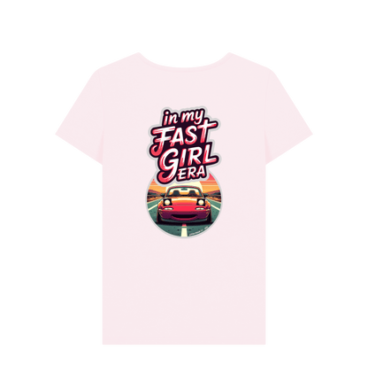Pink Printed T-shirt Back