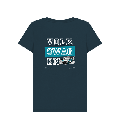 Denim Blue Printed T-shirt