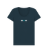 Denim Blue Printed T-shirt Front