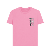 Rose Pink Printed T-shirt Front