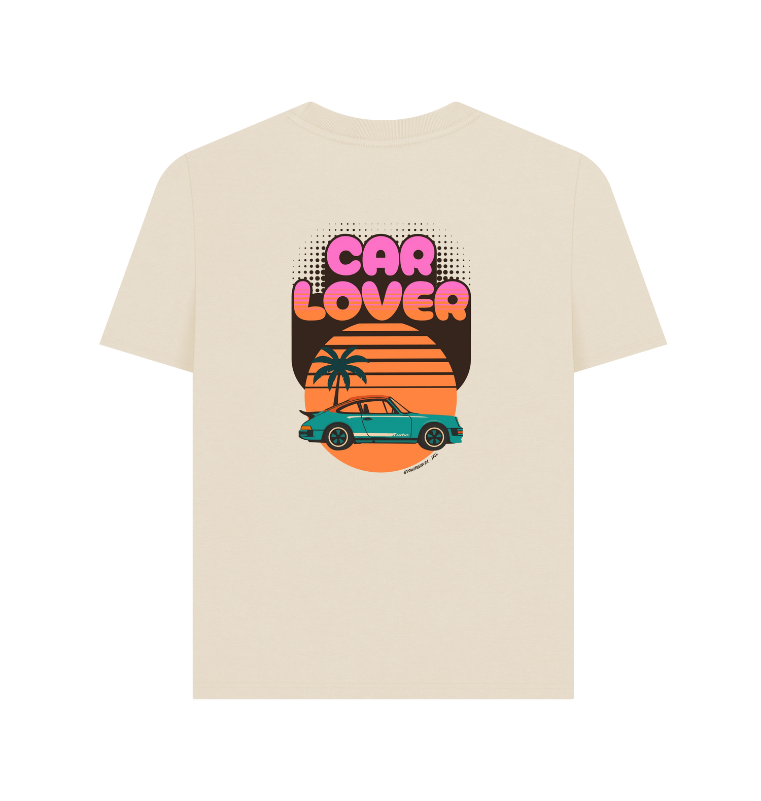 Oat Printed T-shirt Back
