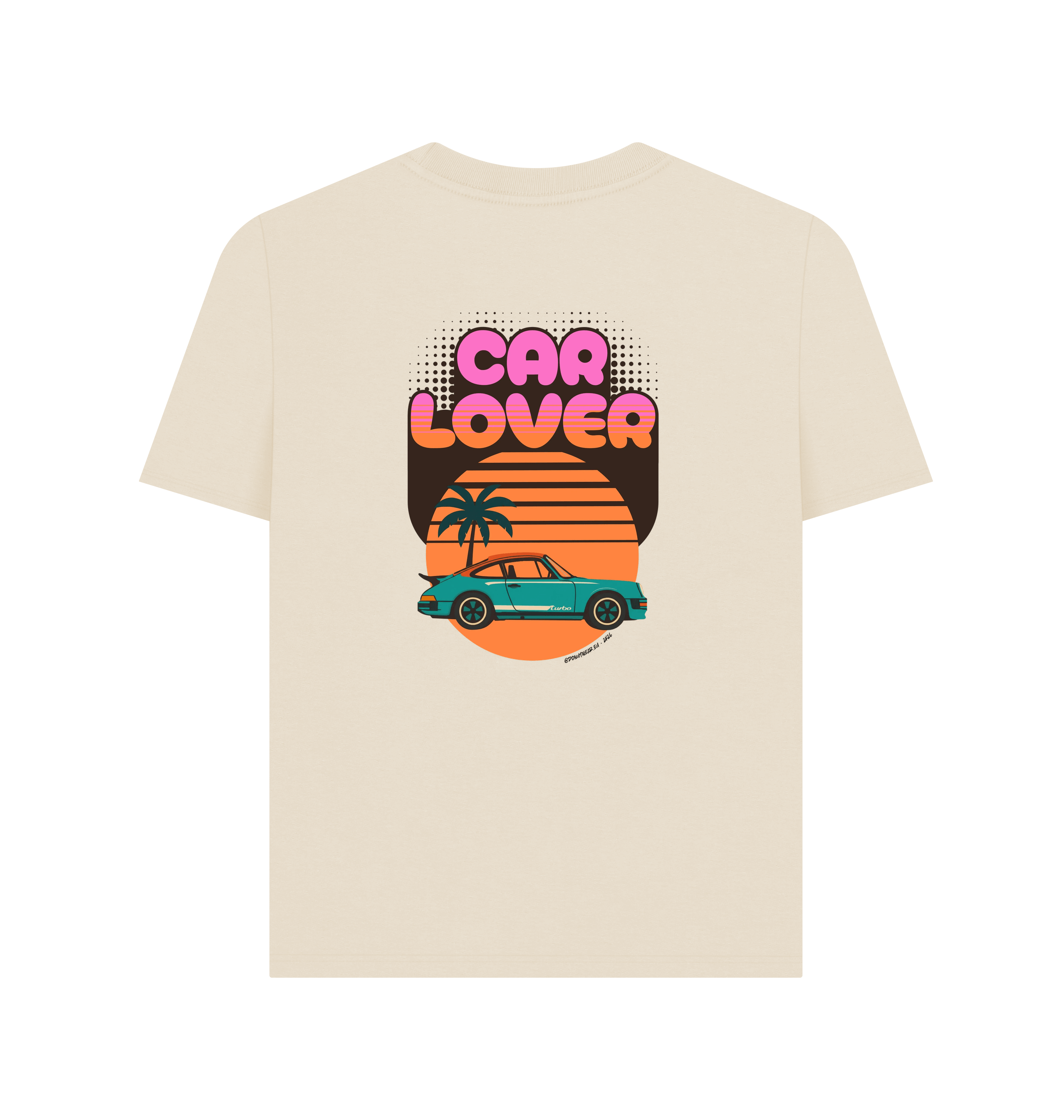 Oat Printed T-shirt Back