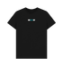 Black Printed T-shirt Front
