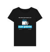Black Printed T-shirt Front