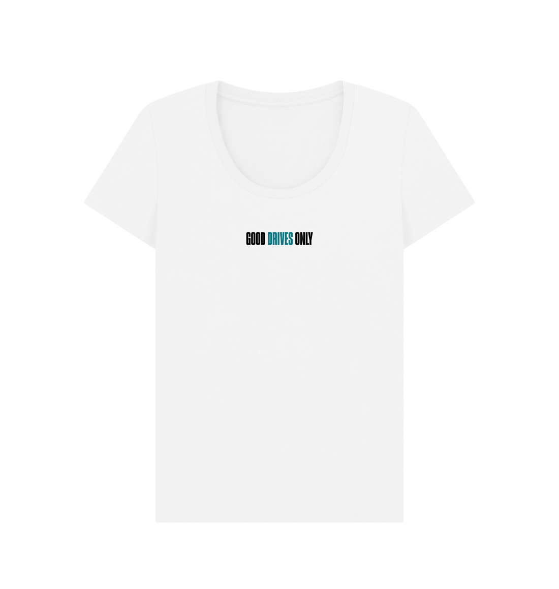 White Printed T-shirt Front
