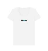 White Printed T-shirt Front