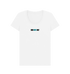 White Printed T-shirt Front