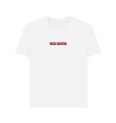 White Printed T-shirt Front