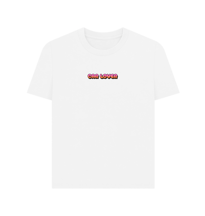 White Printed T-shirt Front