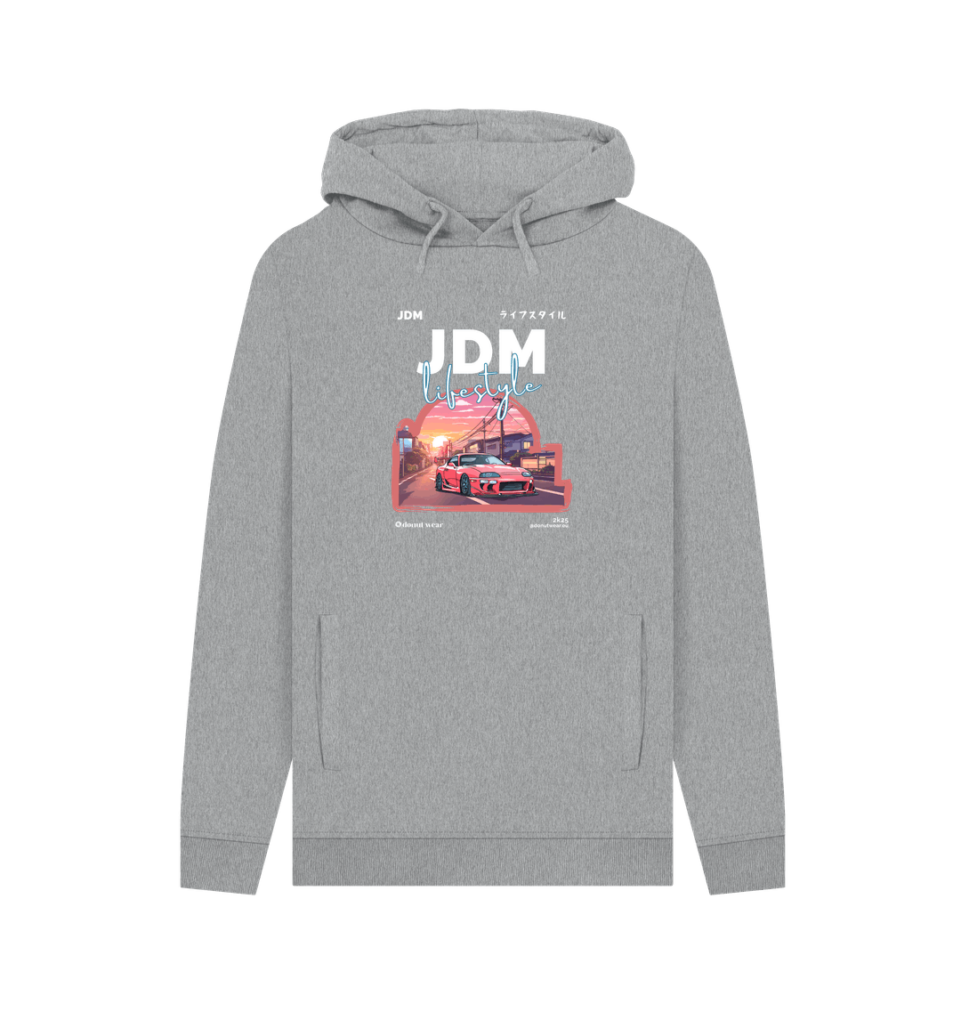 Light Heather Printed Hoody