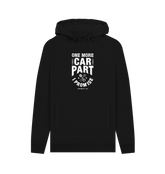 Black Printed Hoody Front