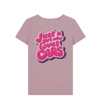 Mauve Printed T-shirt Back