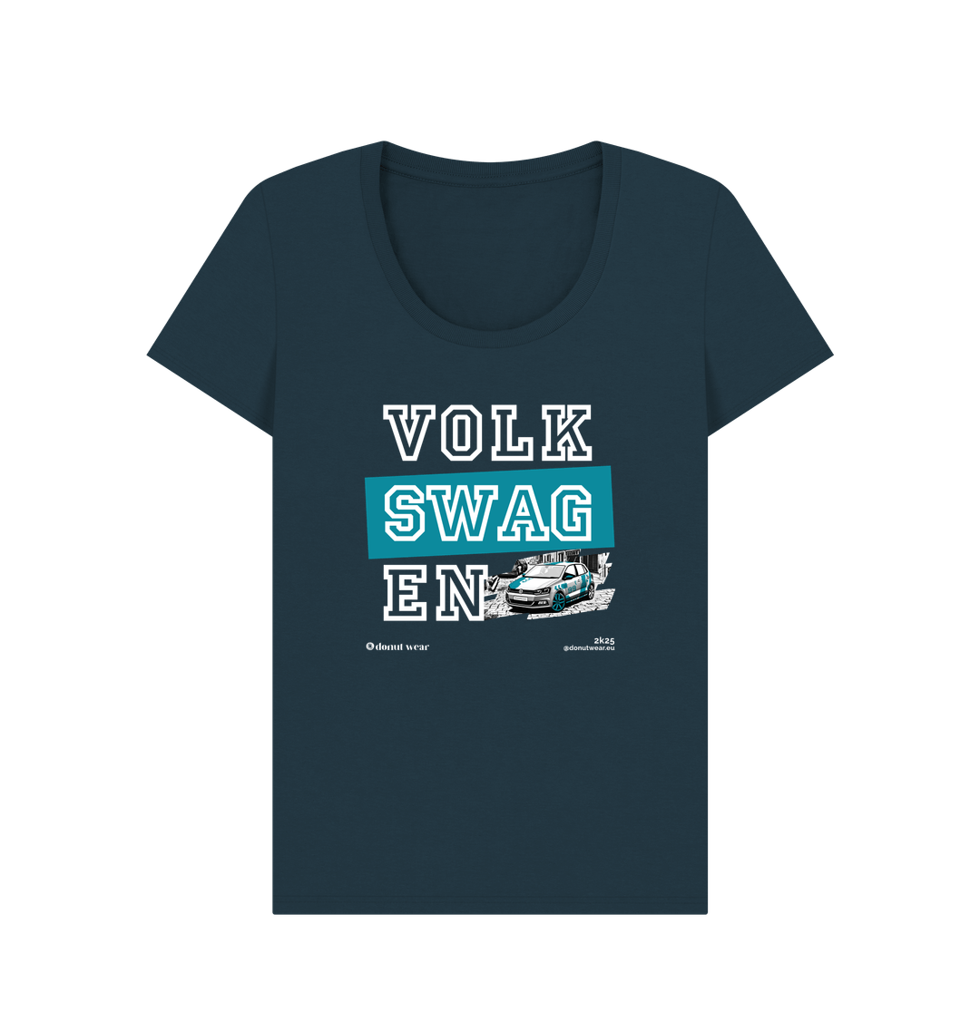 Denim Blue Printed T-shirt