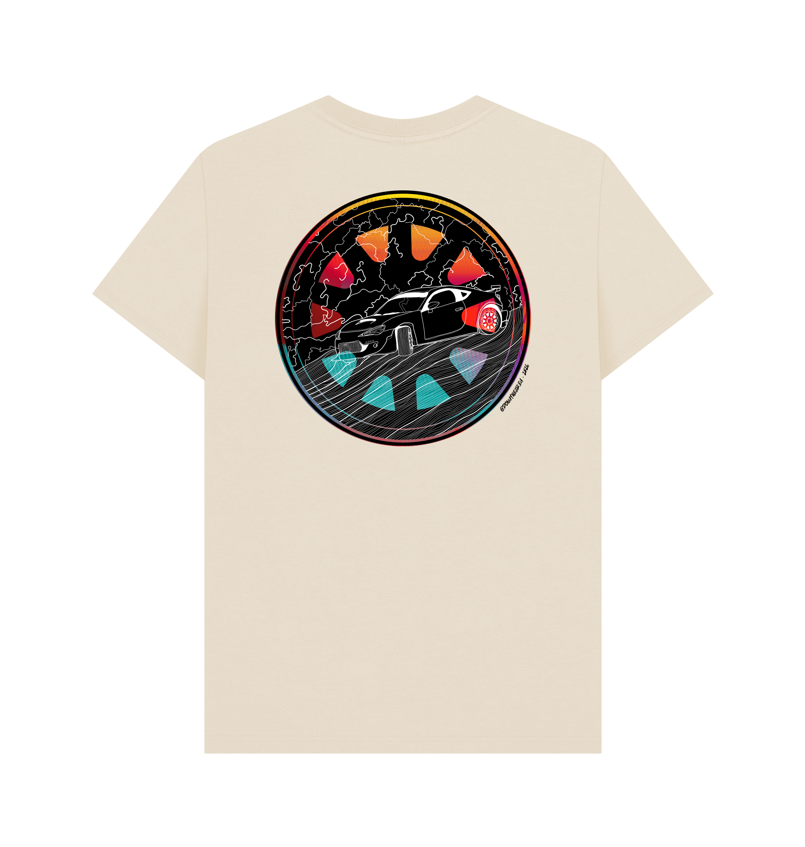 Oat Printed T-shirt Back