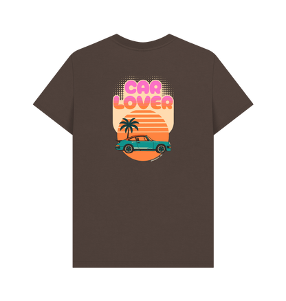 Chocolate Printed T-shirt Back