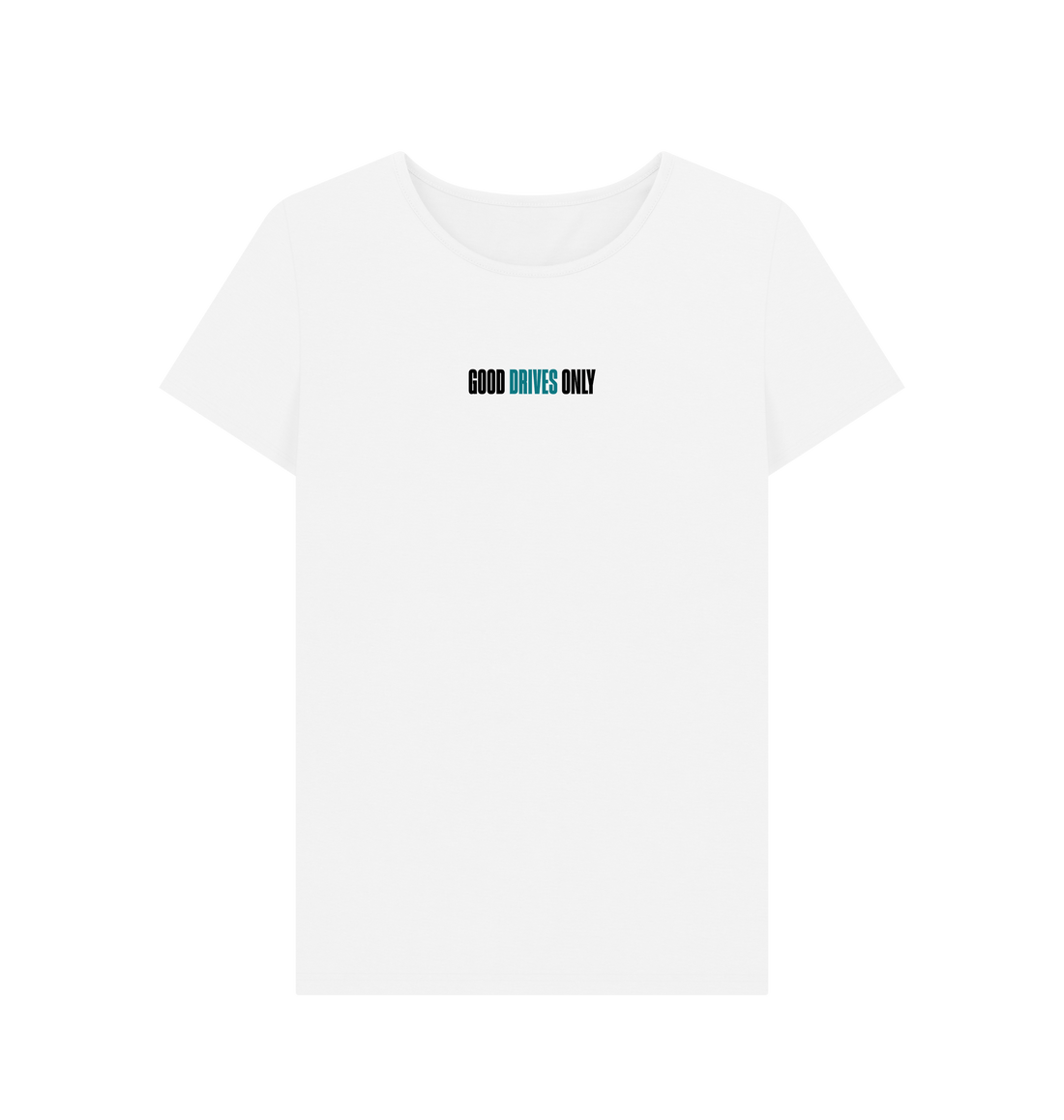 White Printed T-shirt Front