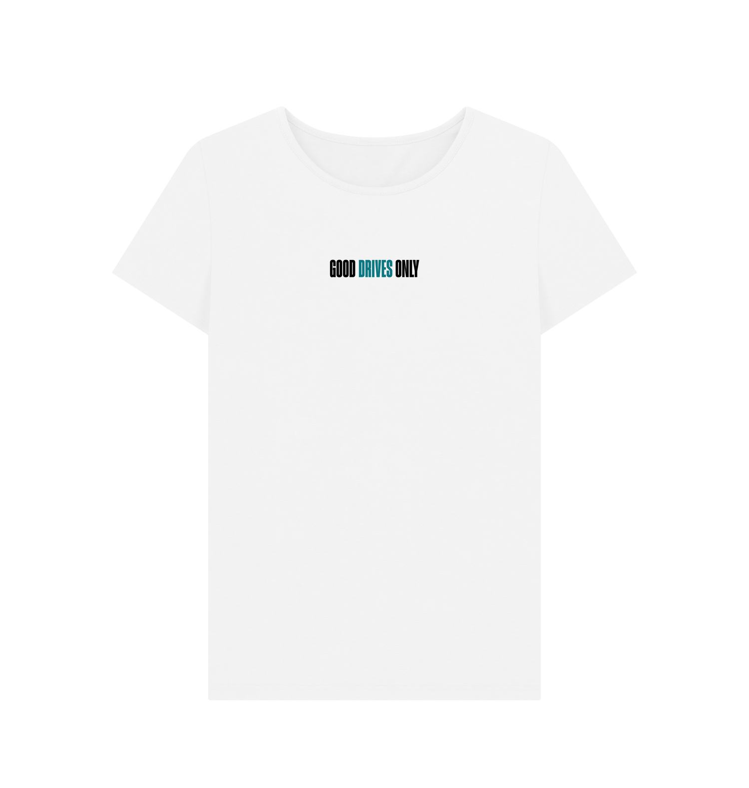 White Printed T-shirt Front