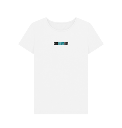 White Printed T-shirt Front