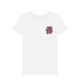 White Printed T-shirt Front