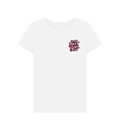 White Printed T-shirt Front