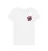 White Printed T-shirt Front