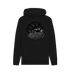Black Printed Hoody Front