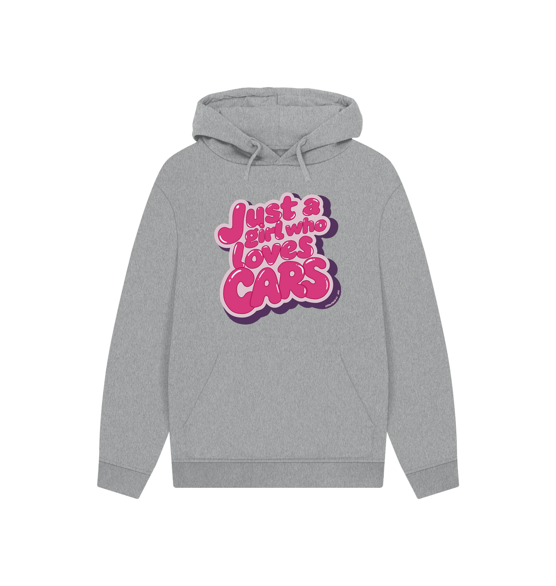 Athletic Grey Printed Hoody Front