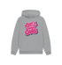 Athletic Grey Printed Hoody Front