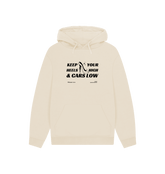 Oat Printed Hoody Front