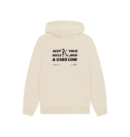 Oat Printed Hoody Front
