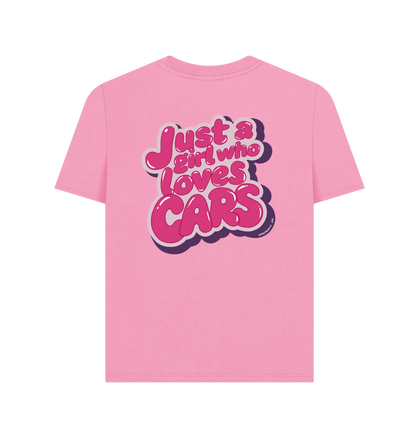 Rose Pink Printed T-shirt Back