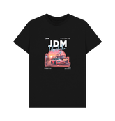 Black Printed T-shirt Front