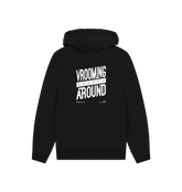 Black Printed Hoody