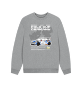 Athletic Grey Printed Sweater Front