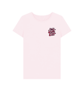 Pink Printed T-shirt Front